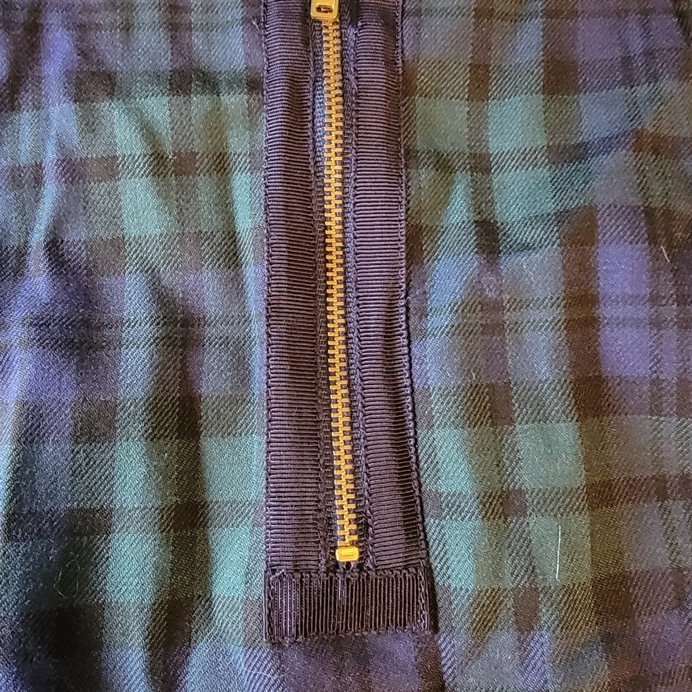 Holiday Mini Skirt - EUC Vineyard Vines Blackwatch Tartan Sz 4 - Picture 4 of 6